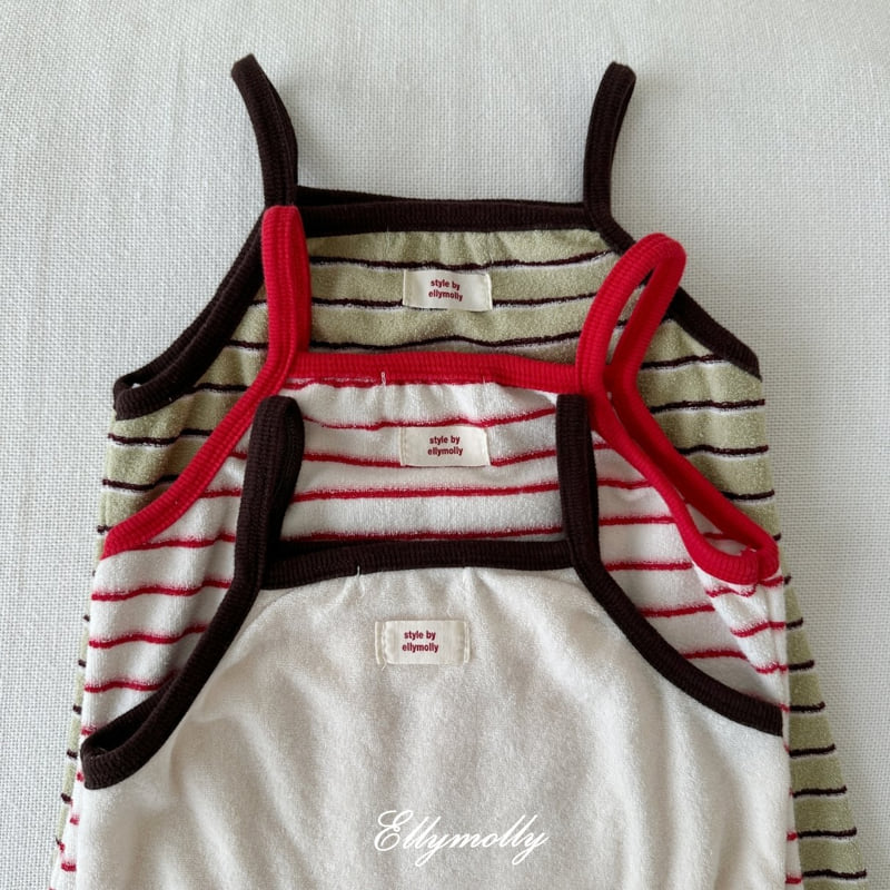 Ellymolly - Korean Children Fashion - #prettylittlegirls - Soft Terry One-piece - 3