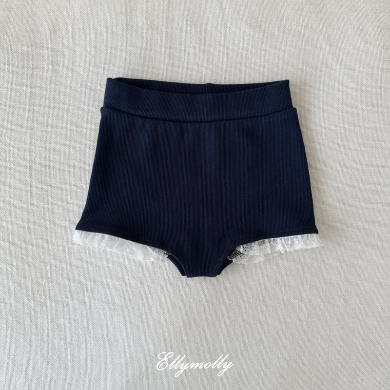Ellymolly - Korean Children Fashion - #toddlerclothing - Cutie Lace Pants - 4