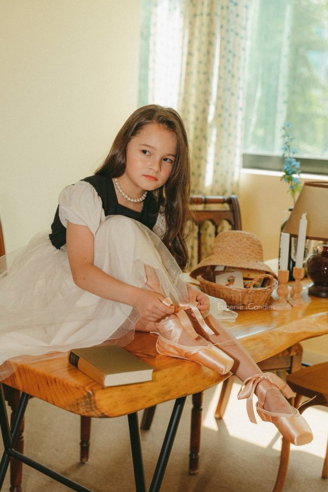 Eugenie Candies - Korean Children Fashion - #designkidswear - Mademoiselle Dress - 11