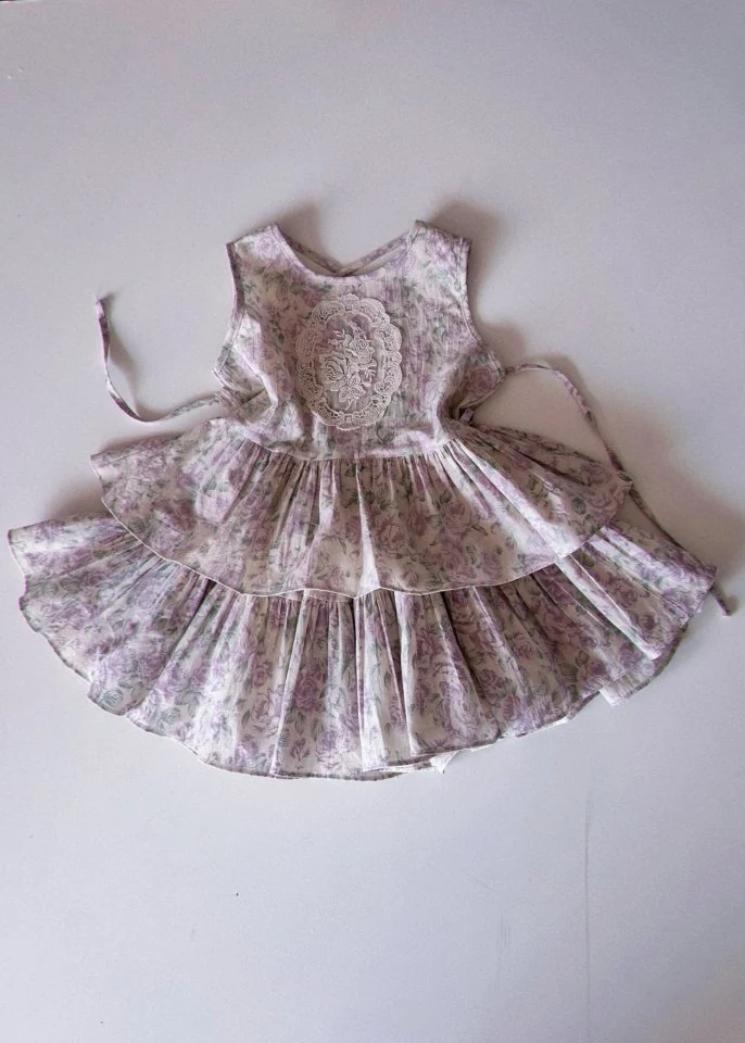 Eugenie Candies - Korean Children Fashion - #designkidswear - U Purple Set - 4