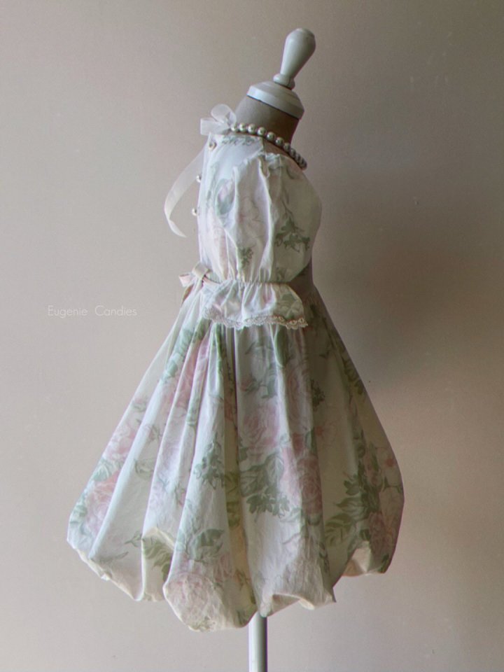Eugenie Candies - Korean Women Fashion - #momslook - Bibiana Mini Balloon Dress - 5