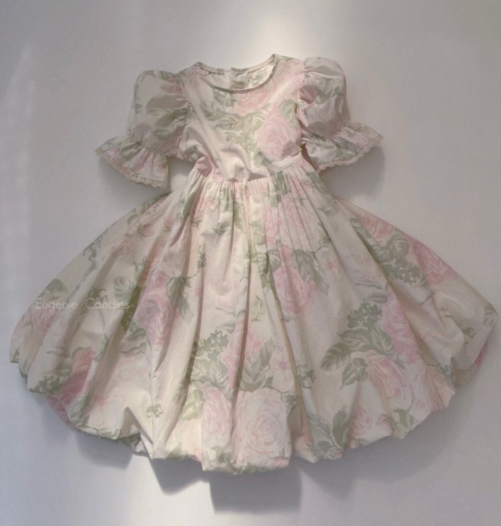 Eugenie Candies - Korean Women Fashion - #momslook - Bibiana Mini Balloon Dress - 4