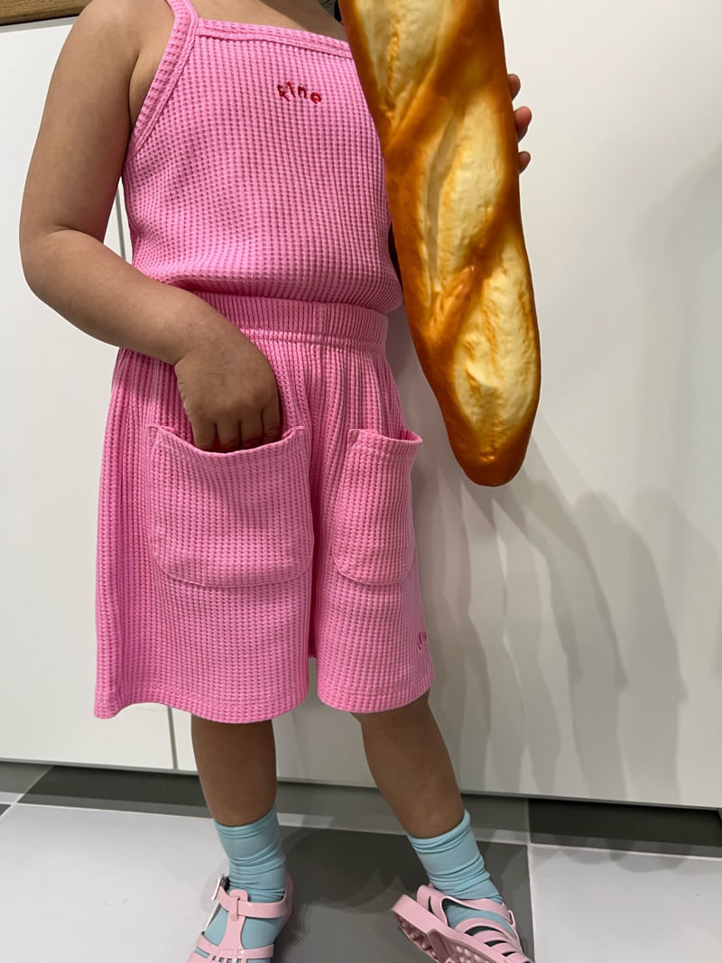 Fine-Studio - Korean Children Fashion - #childrensboutique - Waffle Set - 8