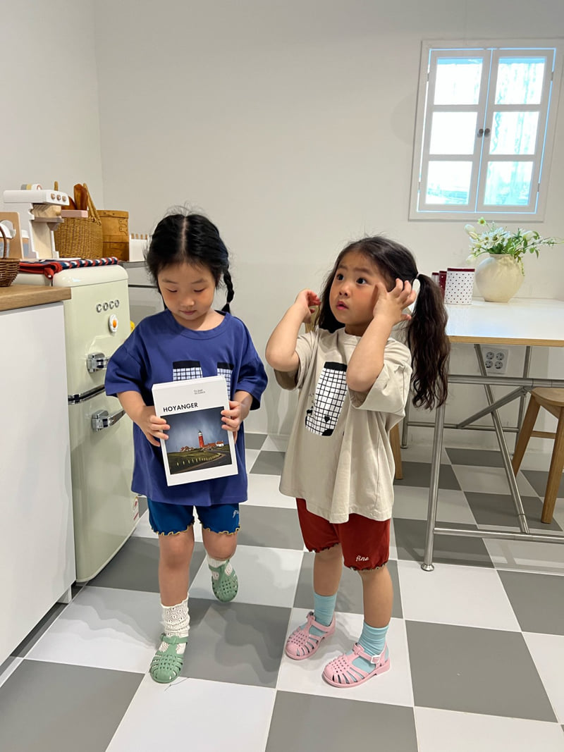 Fine-Studio - Korean Children Fashion - #littlefashionista - Socks Short Sleeve Tee - 4