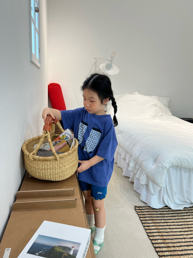 Fine-Studio - Korean Children Fashion - #prettylittlegirls - Socks Short Sleeve Tee - 6