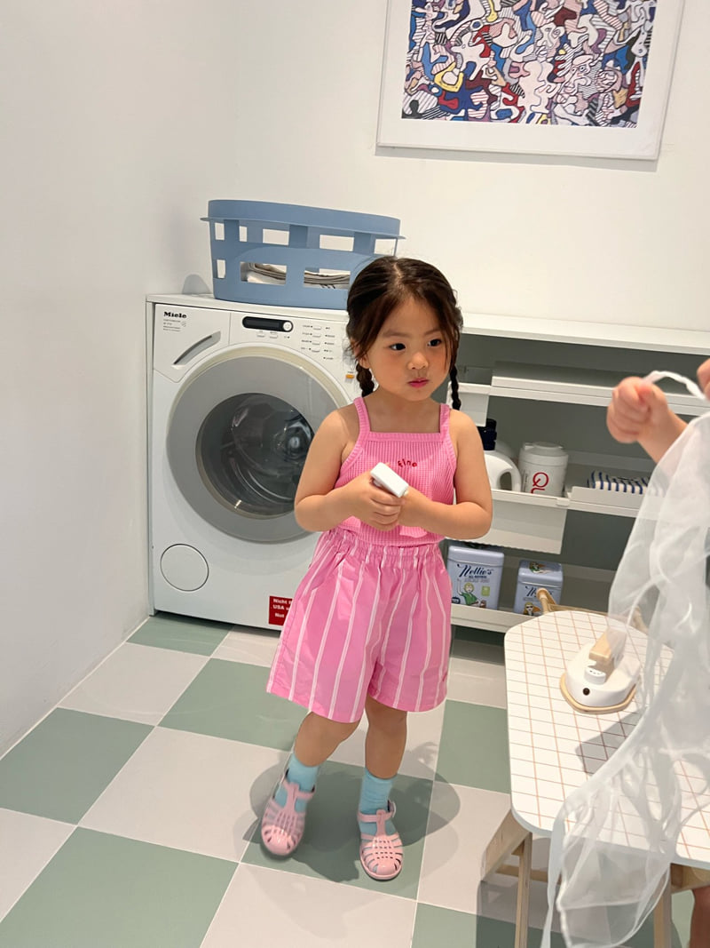 Fine-Studio - Korean Children Fashion - #todddlerfashion - Vivid Shorts - 6