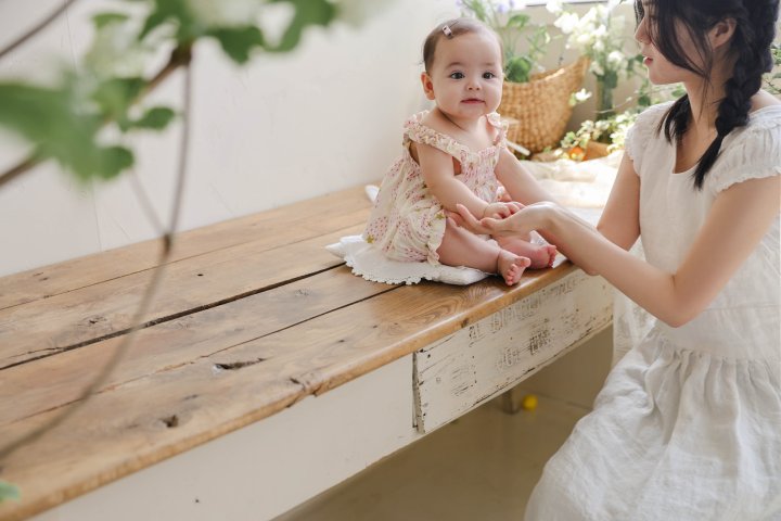 Flo - Korean Baby Fashion - #babyoutfit - Bebe Ringtee Suit - 2