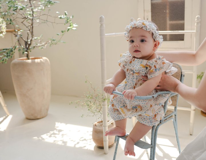 Flo - Korean Baby Fashion - #onlinebabyboutique - Bebe Seylin Suit - 7