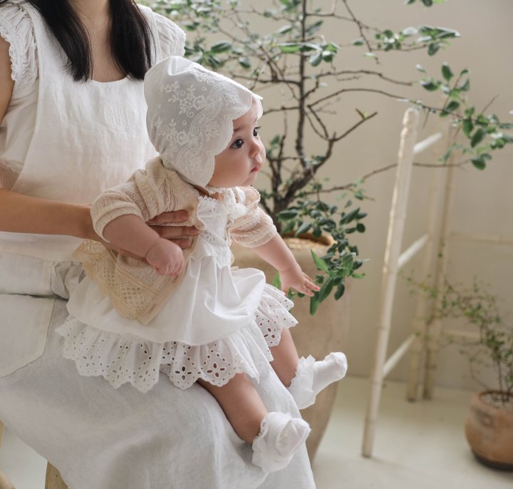 Flo - Korean Baby Fashion - #onlinebabyboutique - Bebe Piel Cardigan - 3