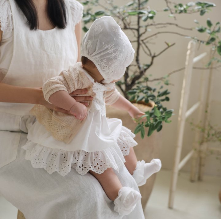 Flo - Korean Baby Fashion - #onlinebabyboutique - Bebe Piel Cardigan - 4