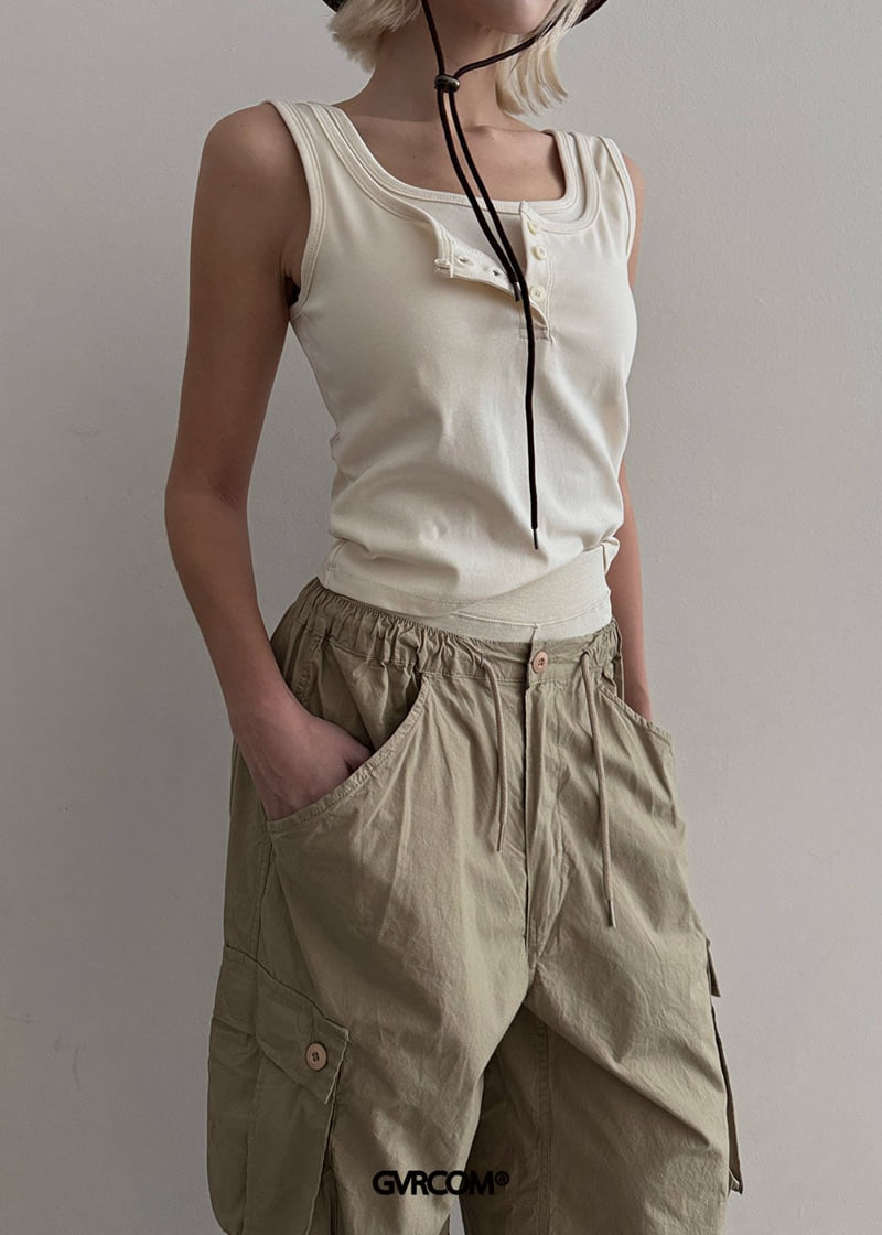 Gavara Market - Korean Women Fashion - #momslook - Double Layered Top - 6