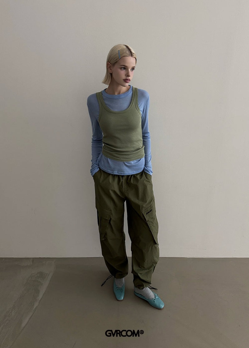 Gavara Market - Korean Women Fashion - #momslook - Mild Sheer Long Sleeve Tee - 7
