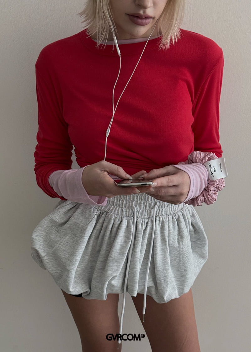 Gavara Market - Korean Women Fashion - #momslook - Mild Sheer Long Sleeve Tee - 9