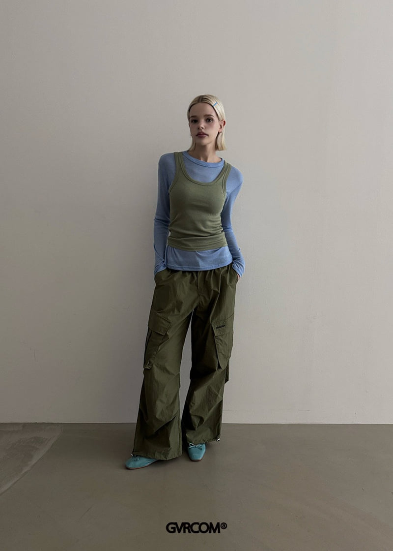 Gavara Market - Korean Women Fashion - #momslook - Break Sleeveless - 2