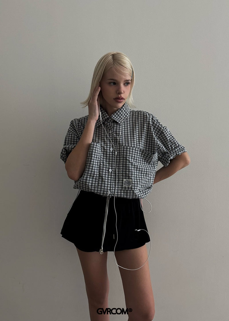 Gavara Market - Korean Women Fashion - #pursuepretty - Hesley Check Shirt - 8