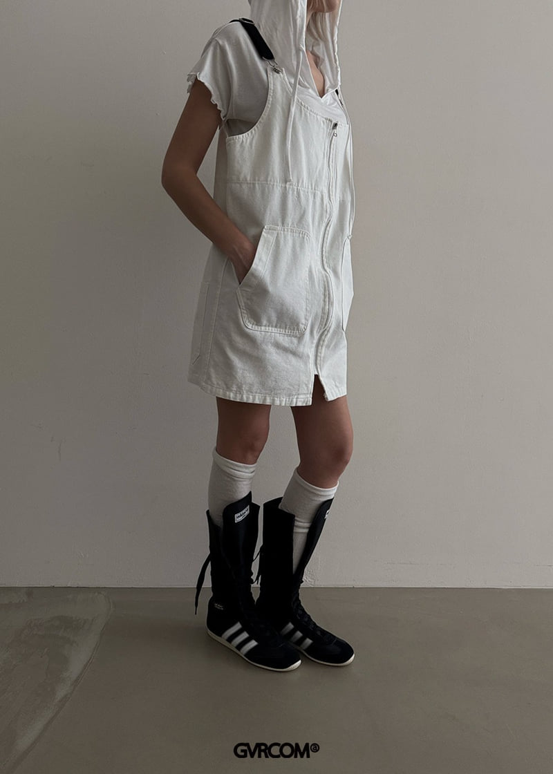 Gavara Market - Korean Women Fashion - #restrostyle - Lowcal Hood Short Sleeve Tee - 5