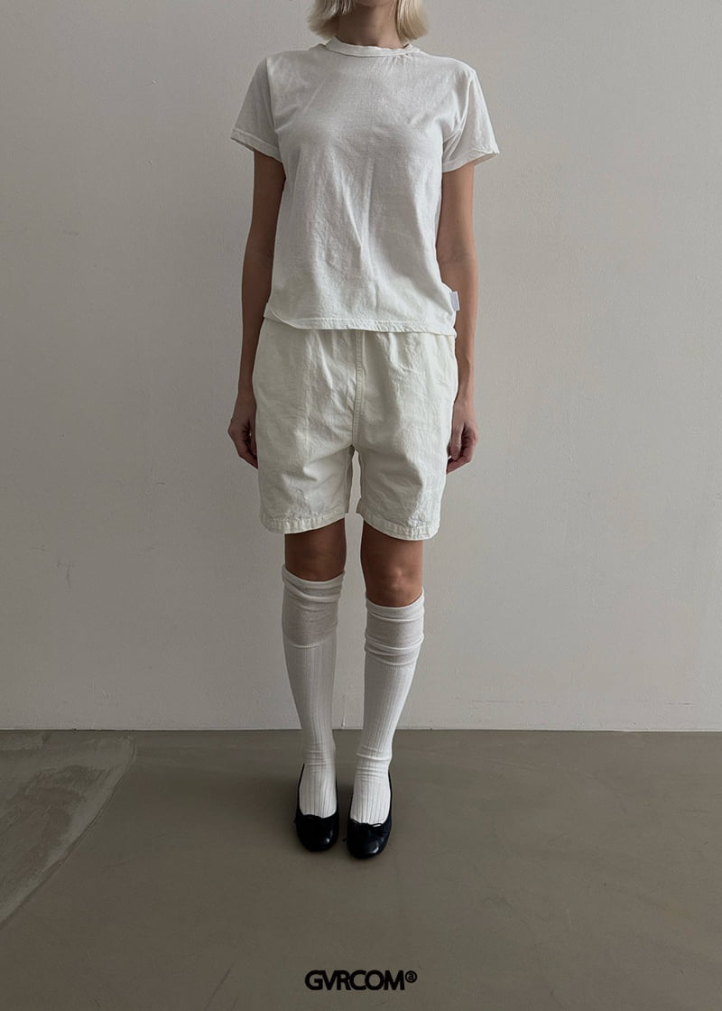 Gavara Market - Korean Women Fashion - #romanticstyle - Batin Washed Shorts - 11
