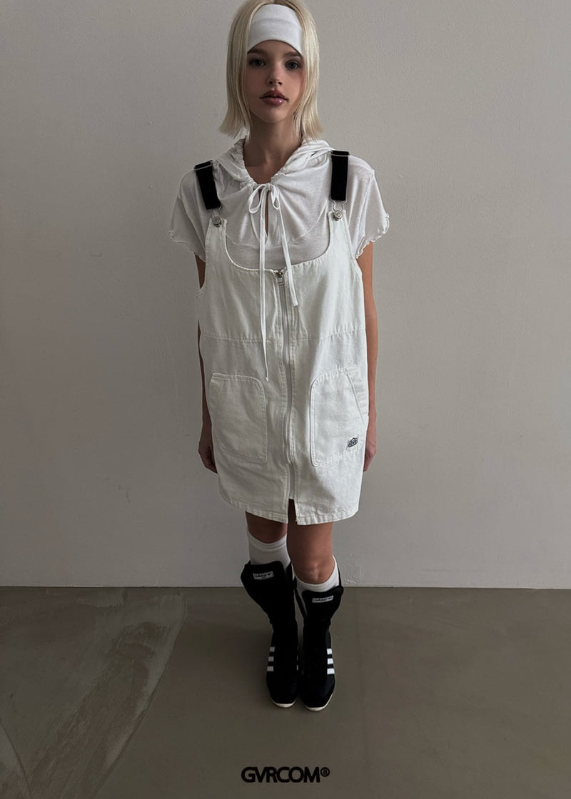 Gavara Market - Korean Women Fashion - #thatsdarling - Lowcal Hood Short Sleeve Tee - 8