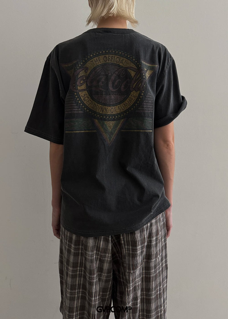Gavara Market - Korean Women Fashion - #thelittlethings - Cola Pig Short Sleeve Tee - 10