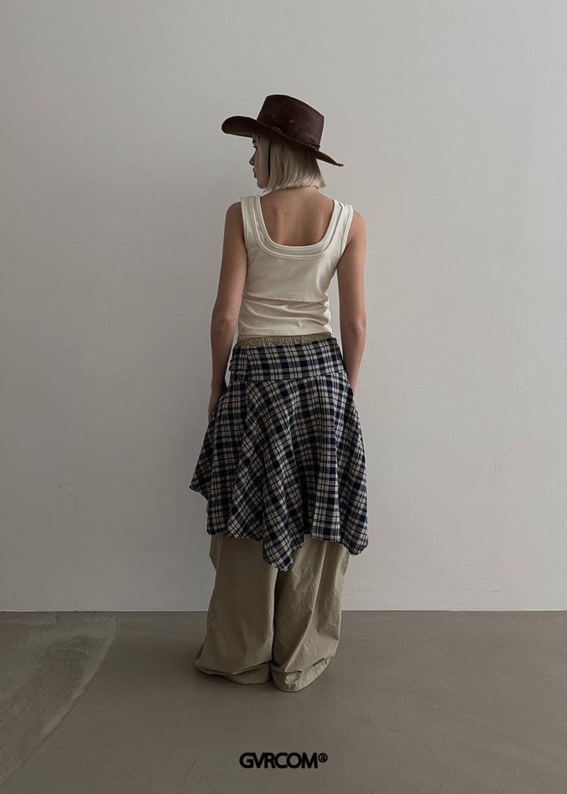 Gavara Market - Korean Women Fashion - #womensfashion - Double Layered Top - 3