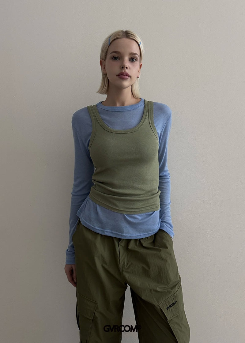 Gavara Market - Korean Women Fashion - #womensfashion - Break Sleeveless - 3