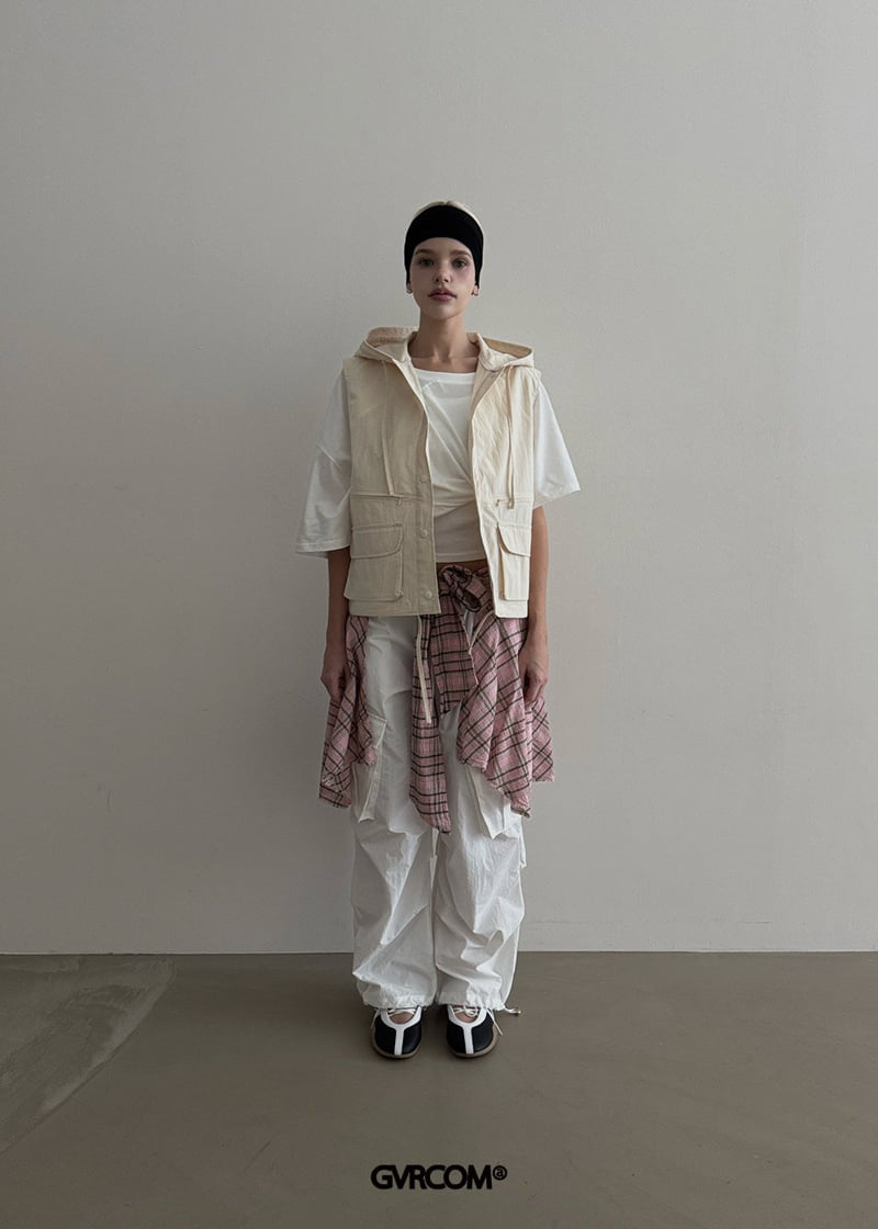 Gavara Market - Korean Women Fashion - #womensfashion - Luv Hooded Vest - 2