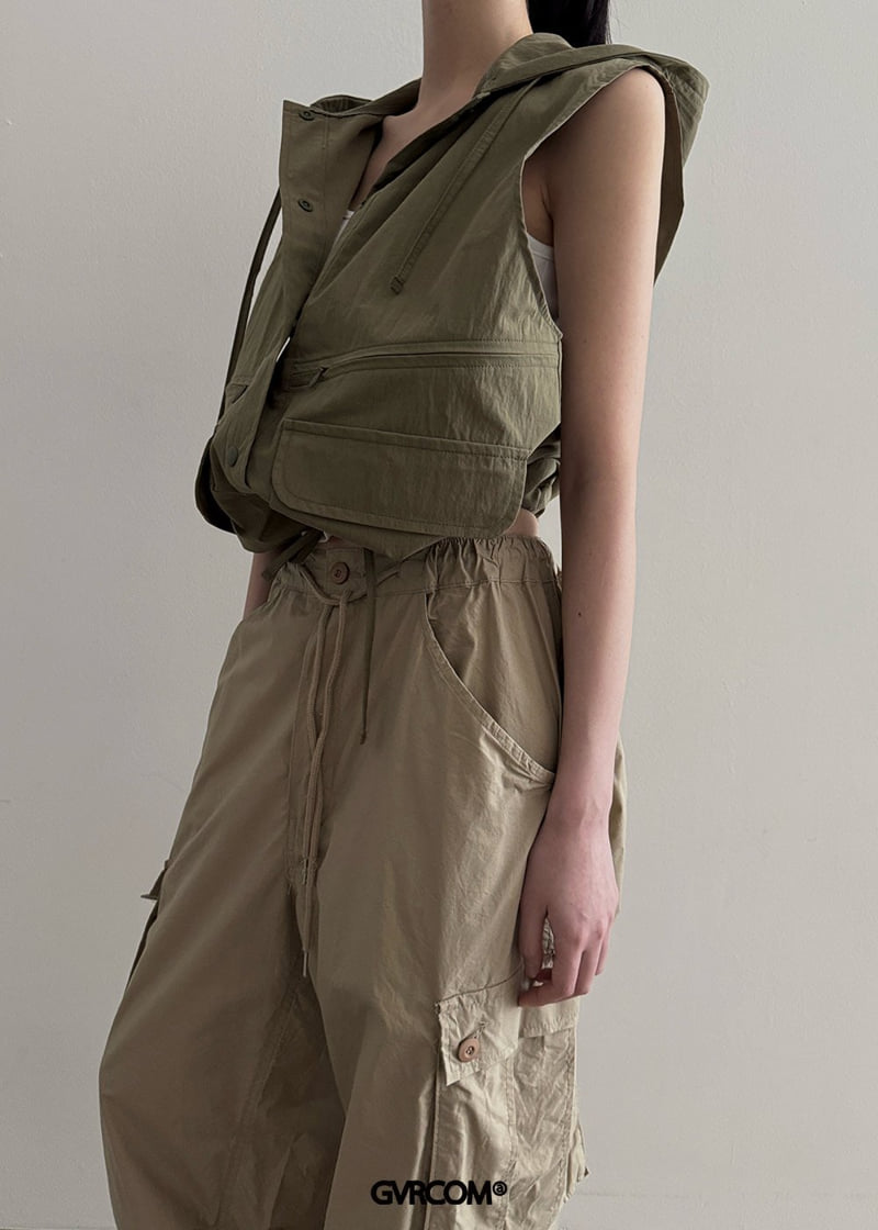 Gavara Market - Korean Women Fashion - #womensfashion - Luv Hooded Vest - 8