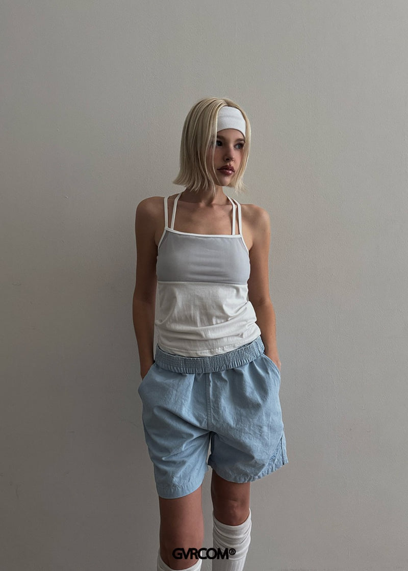Gavara Market - Korean Women Fashion - #womensfashion - Wrapping Mesh Top - 7