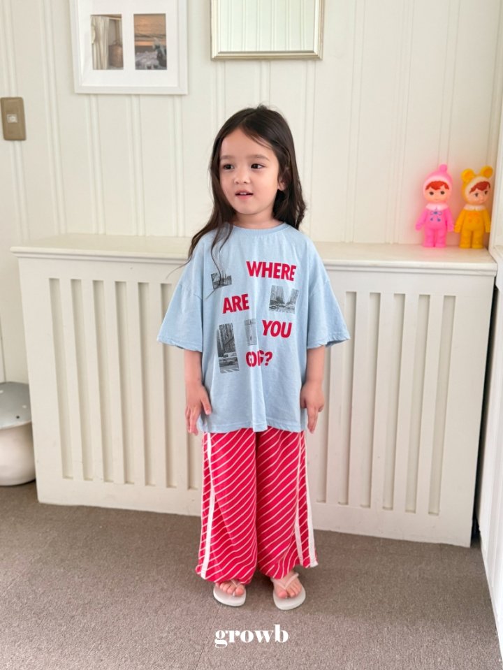 Grow B - Korean Children Fashion - #childrensboutique - Going Tee