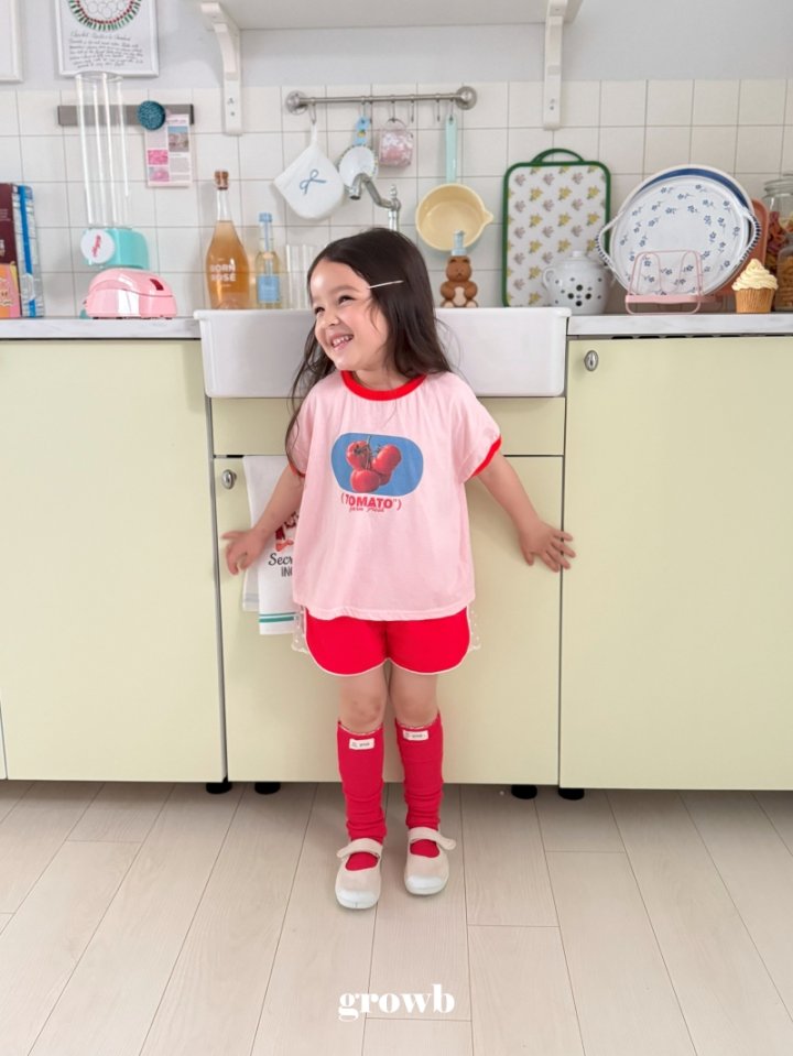Grow B - Korean Children Fashion - #fashionkids - Tomato Tee - 5