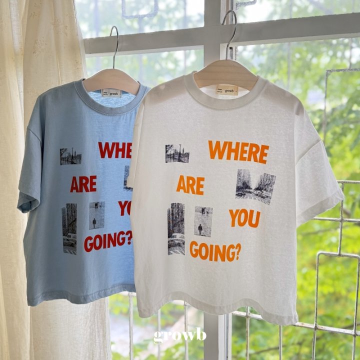 Grow B - Korean Children Fashion - #discoveringself - Going Tee - 4
