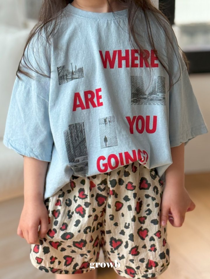 Grow B - Korean Children Fashion - #kidsstore - Going Tee - 6