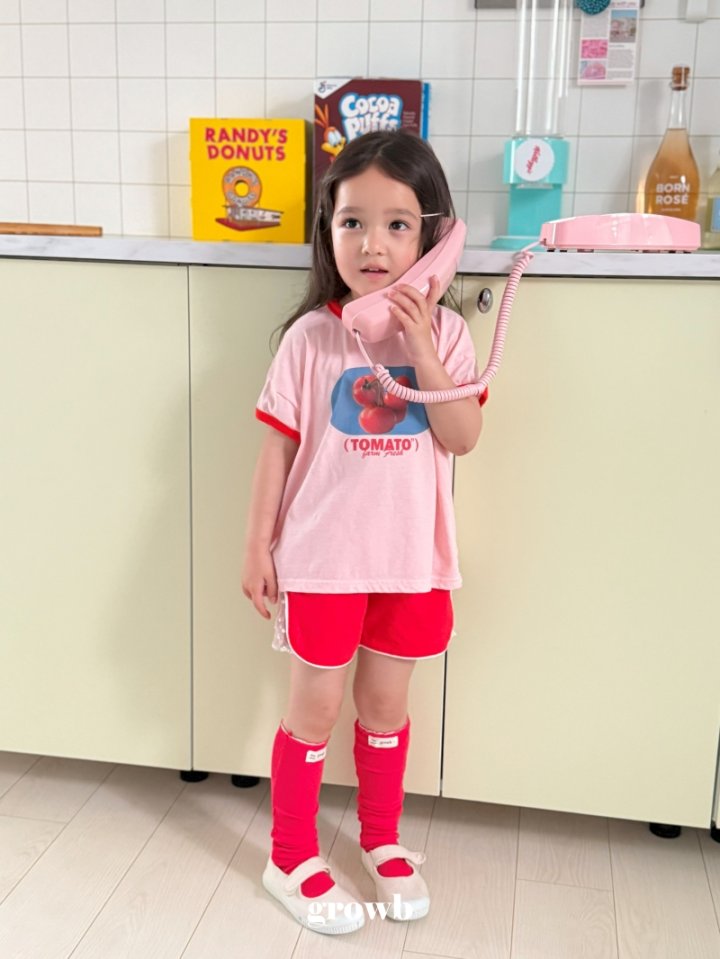 Grow B - Korean Children Fashion - #kidzfashiontrend - Tomato Tee - 8