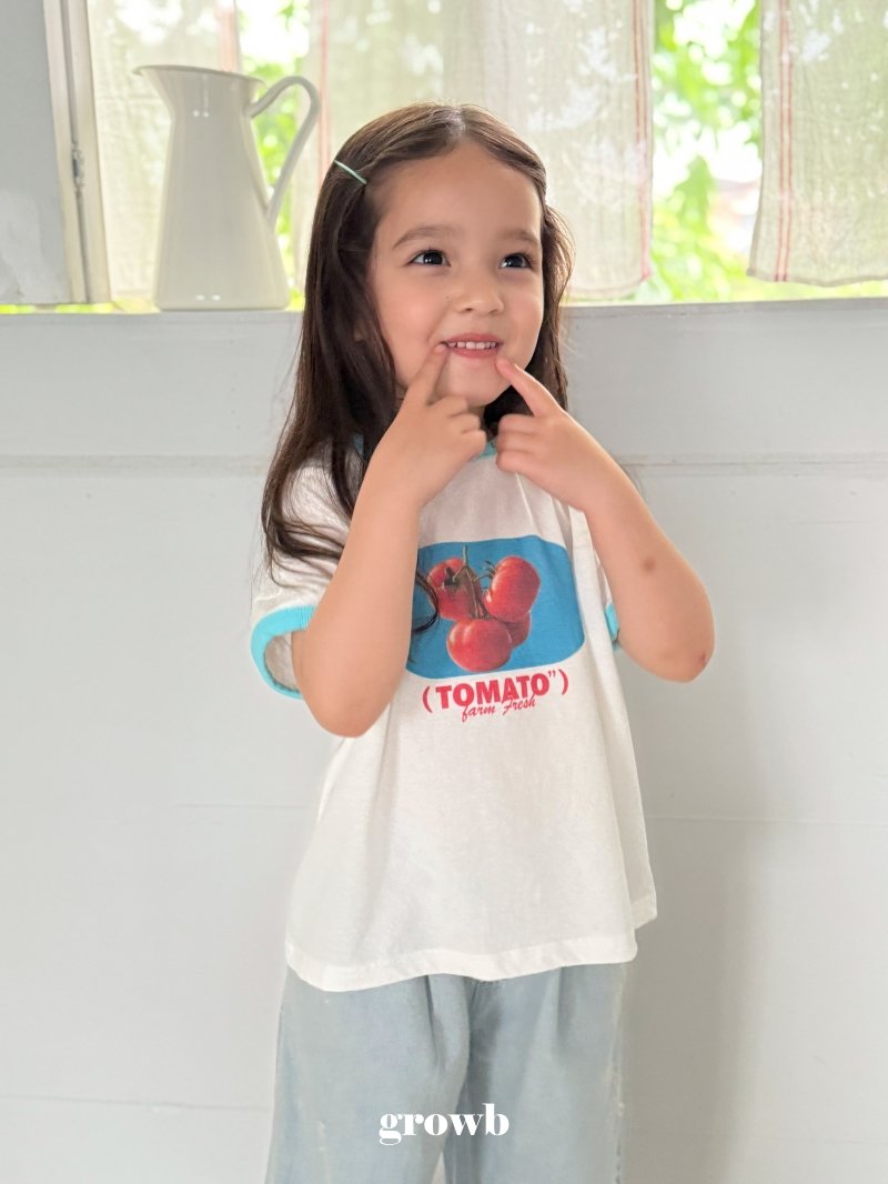 Grow B - Korean Children Fashion - #magicofchildhood - Tomato Tee - 11