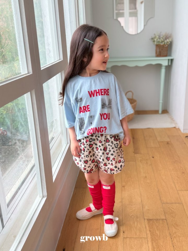 Grow B - Korean Children Fashion - #magicofchildhood - Going Tee - 10
