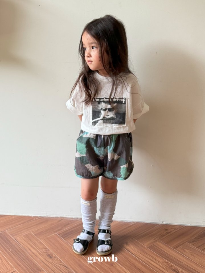 Grow B - Korean Children Fashion - #magicofchildhood - Driver Tee - 6