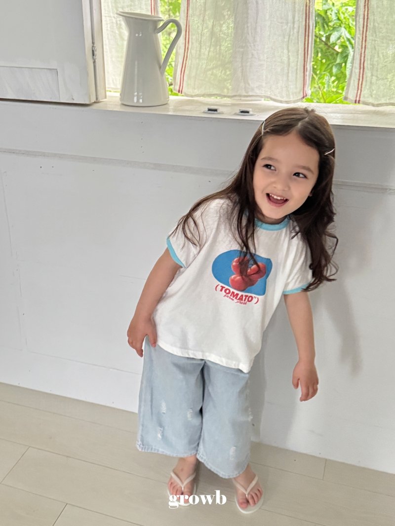 Grow B - Korean Children Fashion - #minifashionista - Tomato Tee - 12