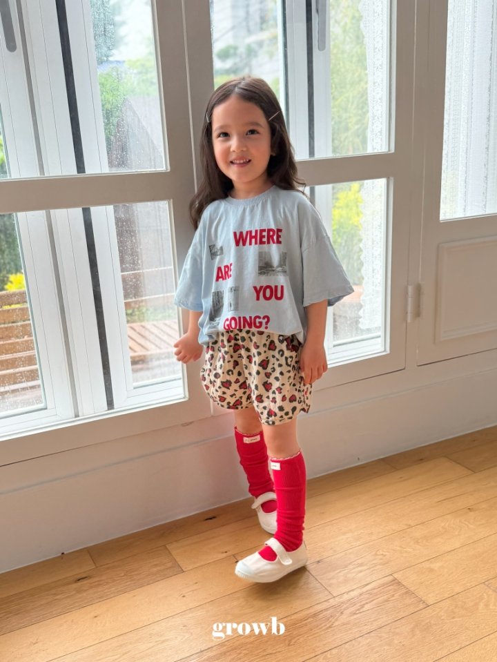Grow B - Korean Children Fashion - #prettylittlegirls - Going Tee - 12