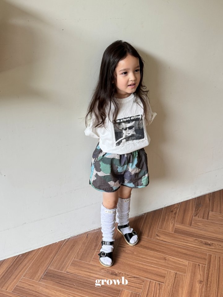 Grow B - Korean Children Fashion - #stylishchildhood - Driver Tee - 11
