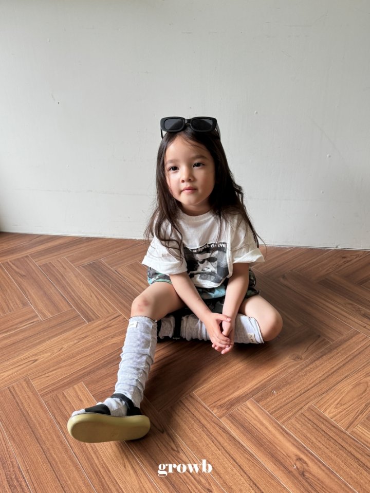 Grow B - Korean Children Fashion - #toddlerclothing - Driver Tee - 10