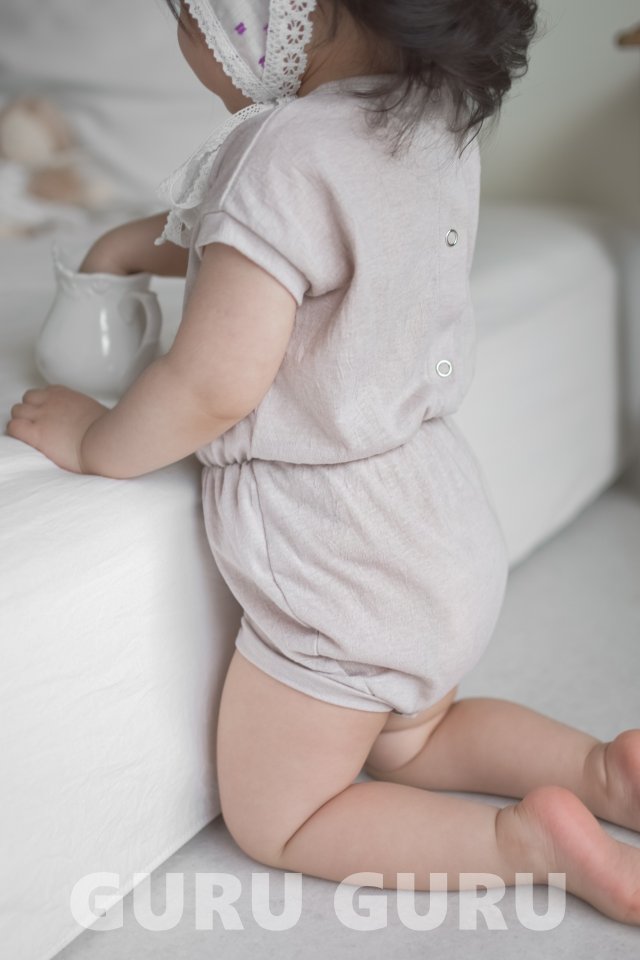 Guru Guru - Korean Baby Fashion - #babyboutiqueclothing - Yogurt Suit - 8