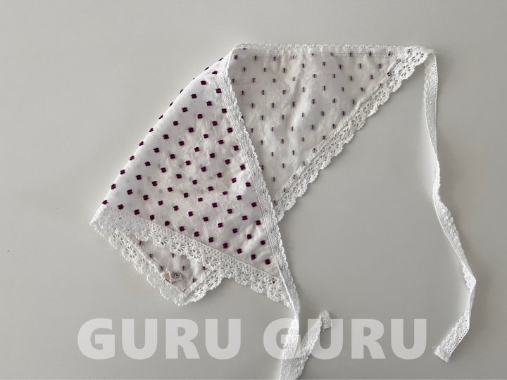 Guru Guru - Korean Baby Fashion - #babyclothing - Lace Bonnet - 4