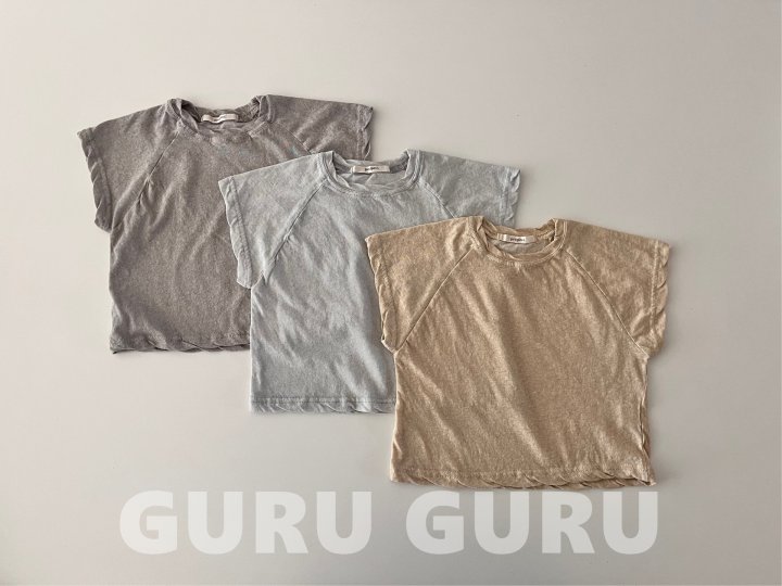 Guru Guru - Korean Baby Fashion - #babyfashion - Raglan Tee