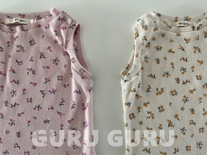 Guru Guru - Korean Baby Fashion - #babyfever - Tank Sleeveless - 3