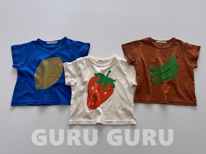 Guru Guru - Korean Baby Fashion - #babyfever - Fruits Tee