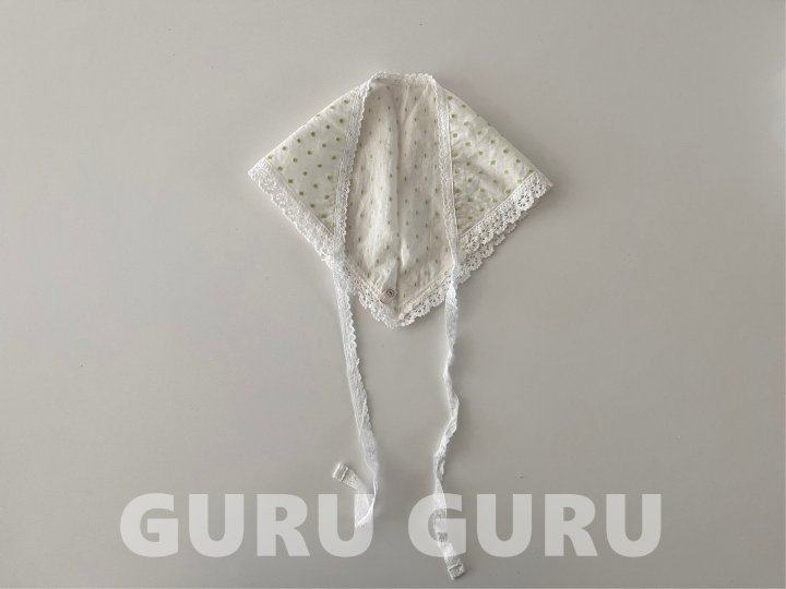 Guru Guru - Korean Baby Fashion - #babygirlfashion - Lace Bonnet - 6