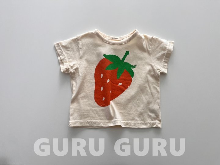 Guru Guru - Korean Baby Fashion - #babygirlfashion - Fruits Tee - 2