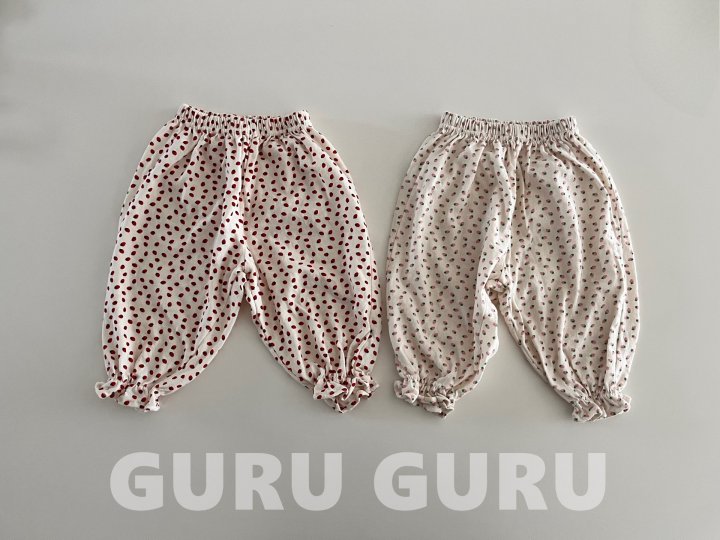 Strawberry Pants by Guru Guru for Baby - view 1