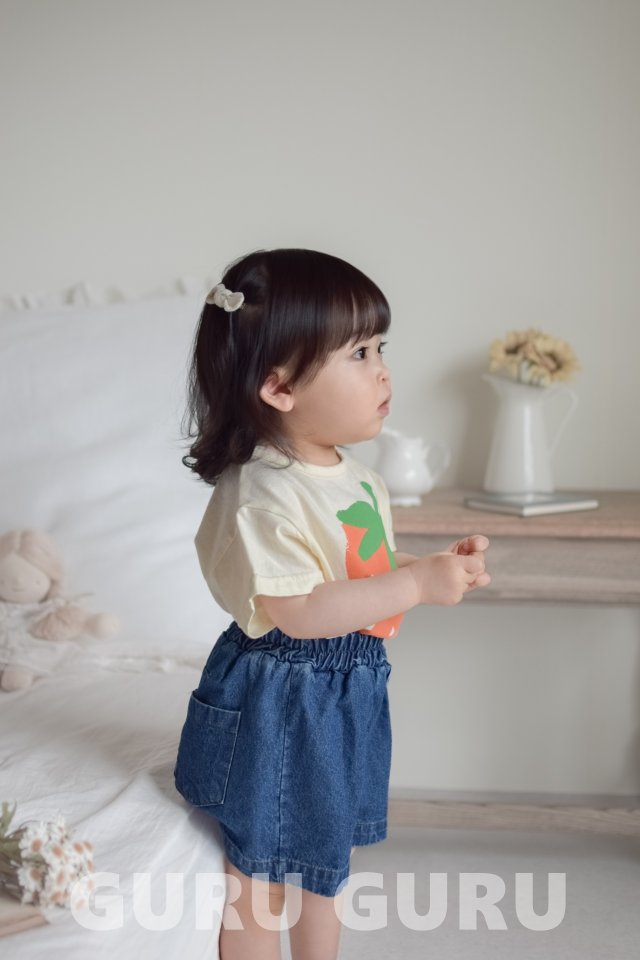 Guru Guru - Korean Baby Fashion - #babyootd - Fruits Tee - 5