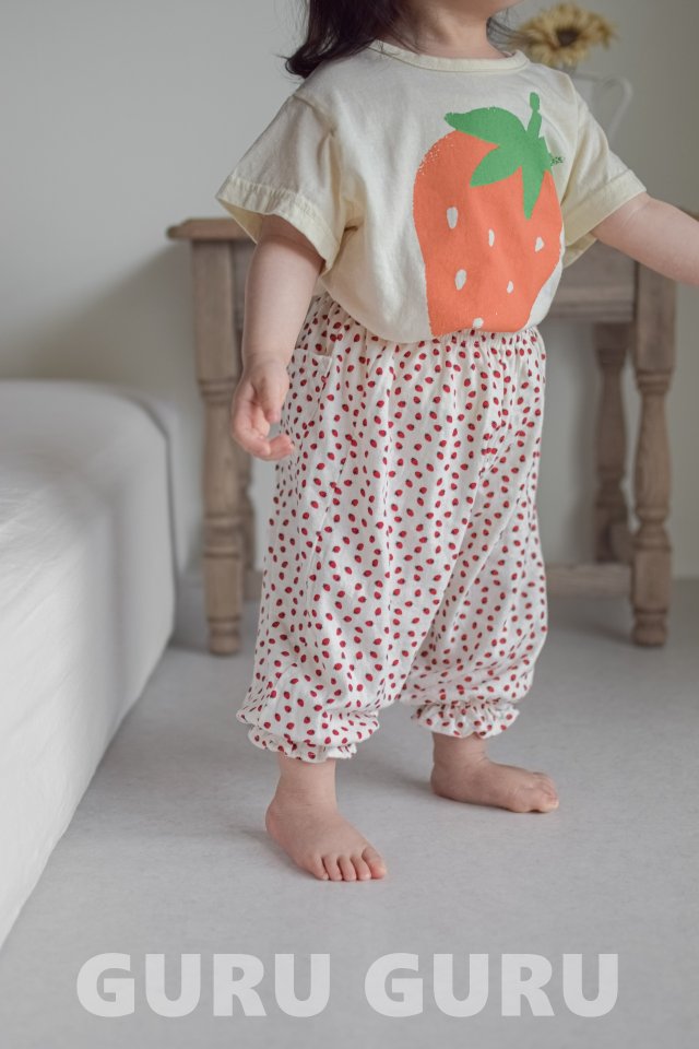 Guru Guru - Korean Baby Fashion - #babywear - Fruits Tee - 8